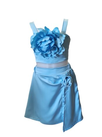 Σετ σε 2 χρώματα φούστα-σορτς με τοπ - Image 3