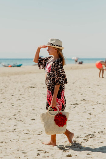 Animal Rose κιμονό - Image 5