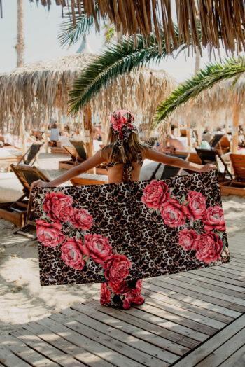 Animal rose πετσέτα - Image 1