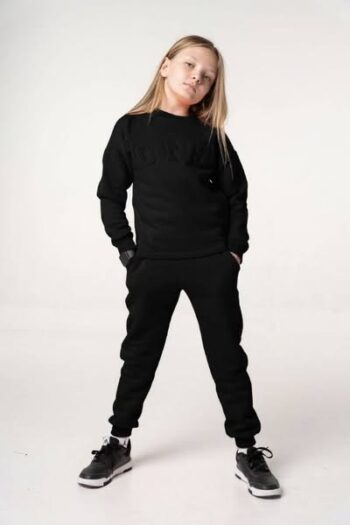 Φόρμα φούτερ με απλοϊκέ - Image 1