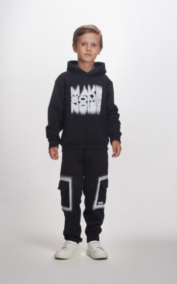 Φόρμα φούτερ με κουκούλα Make Some Noise - Image 1