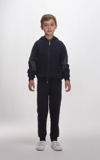 Φόρμα φούτερ με ζακέτα Movement Μαύρο χρώμα - Image 1