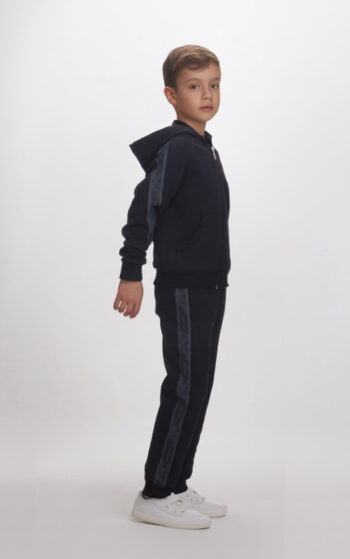 Φόρμα φούτερ με ζακέτα Movement Μαύρο χρώμα - Image 2