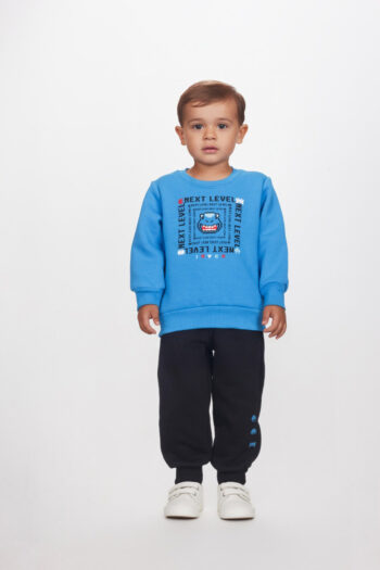 Φόρμα φούτερ Next Level γαλάζιο - Image 1