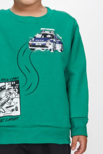 Φόρμα φούτερ Police με φωτάκι Πράσινο - Image 2