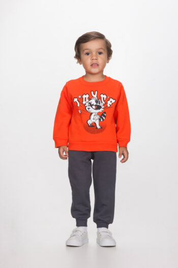 Φόρμα φούτερ SQUIRREL Πορτοκαλί - Image 1