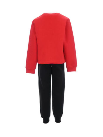 Φόρμα φούτερ VIRAL Κόκκινο - Μαύρο - Image 3