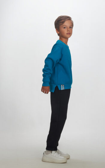 Φόρμα φούτερ"EXPAND" Πετρόλ - Μαύρο - Image 1