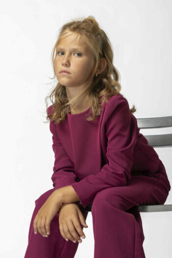 Κοστούμι σε μπορντό χρώμα - Image 2