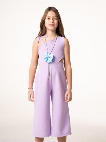 Ολόσωμη φόρμα σε 2 χώματα με άνοιγμα μέντα - Image 4