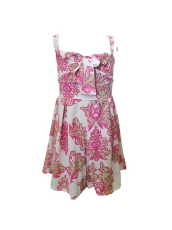 Ολόσωμο σορτς φλοραλ φουξ - Image 1