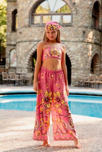 Paisley yellow μαντίλα - Image 2