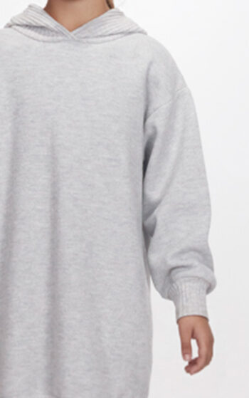 Πλεκτο Φόρεμα Γκρι 2563602 - Image 3