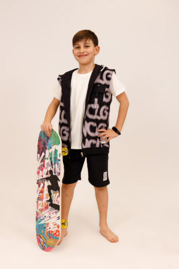 ΣΕΤ 3 τεμαχίων με γιλέκο 100%COTTON 8037 - Image 5