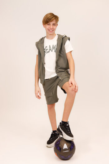 ΣΕΤ 3 τεμαχίων με γιλέκο 100%COTTON 8039 - Image 4