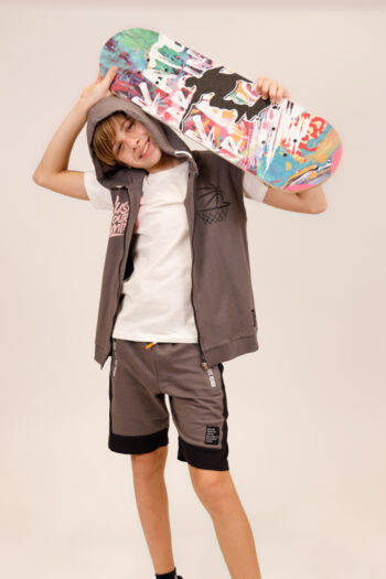 ΣΕΤ 3 τεμαχίων με γιλέκο 100%COTTON 8041 - Image 1