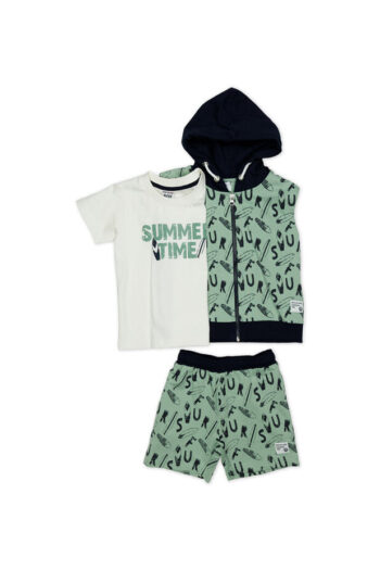 ΣΕΤ 3 τεμαχίων με γιλέκο 100%COTTON 843 - Image 1