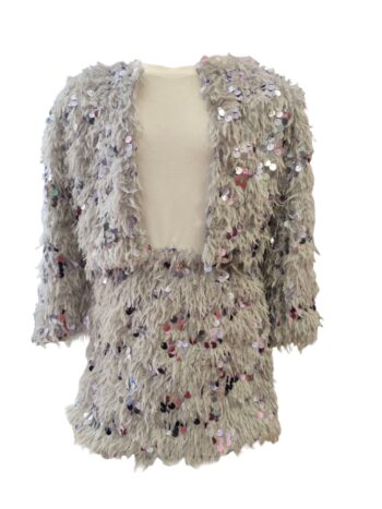 Σετ 3τεμ. Πανωφόρι φούστα και μπλούζα BB3553Γ - Image 3