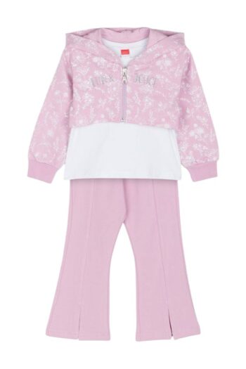 Σετ 3τμχ με ζακέτα και παντελόνι καμπάνα - Image 1