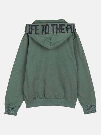 Σετ φόρμα εποχής με ζακέτα - λαδί 2514101 - Image 2