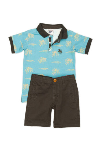 Σετ με πόλο και βερμούδα σταθερή 861 - Image 1