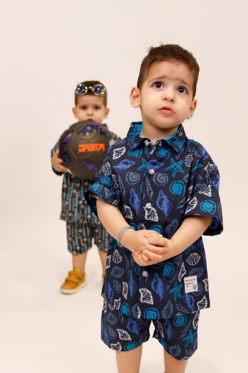 Σετ με πουκάμισο και βερμούδα σταθερή 855 - Image 4