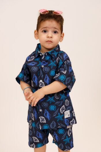 Σετ με πουκάμισο και βερμούδα σταθερή 855 - Image 1