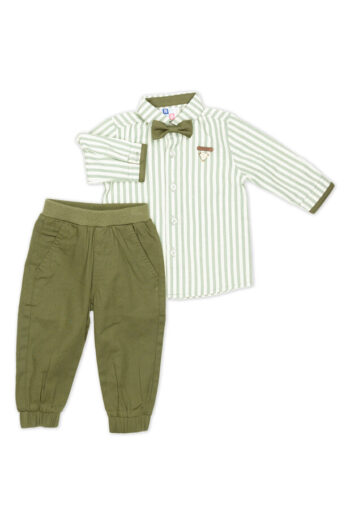 Σετ με πουκάμισο και παντελόνι 100%COTTON 8204 - Image 1