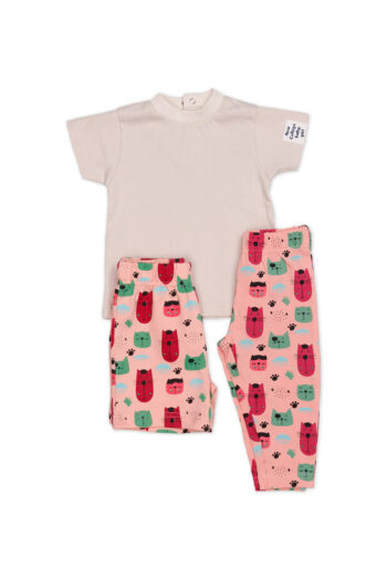 Σετ με σορτς και κολάν 100%cotton 8267 - Image 1