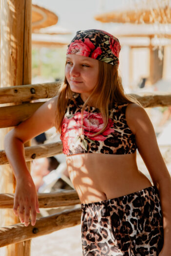 Σετ μπικίνι μπούστο animal print - Image 6