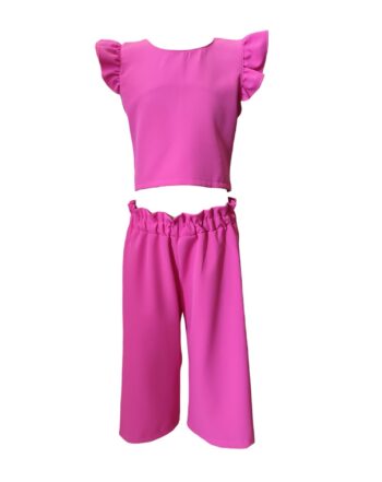 Σετ παντελόνι και τοπ φουξ - Image 1