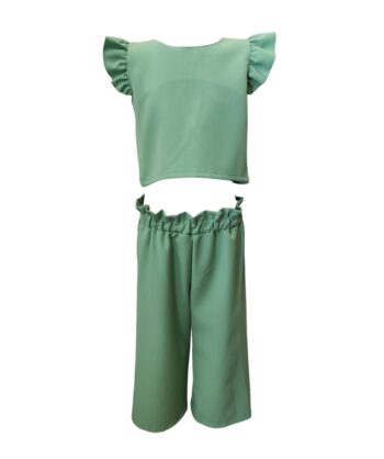 Σετ παντελόνι και τοπ πράσινο - Image 1