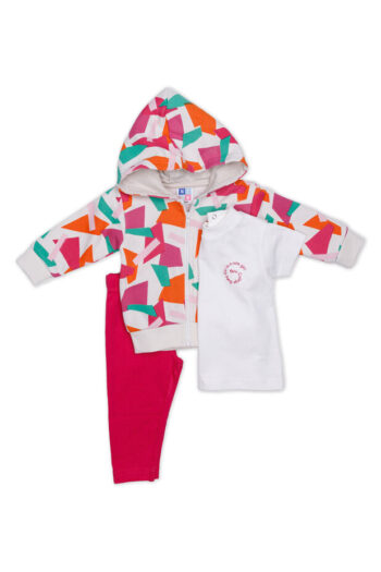 Τριπλέτα με ζακέτα 100%cotton 8256 - Image 1