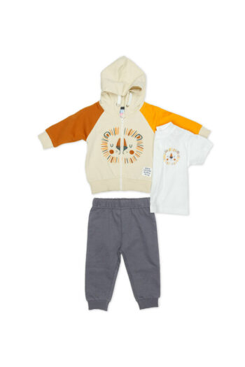 Τριπλέτα με ζακέτα 100%cotton 8823 - Image 1