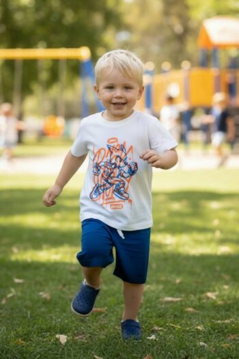 Σετ με Σορτς Λευκό 2512148 - Image 3