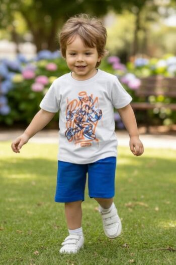 Σετ με Σορτς Λευκό 2512148 - Image 1