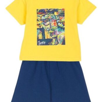 Σετ με Σορτς κίτρινο - Image 2