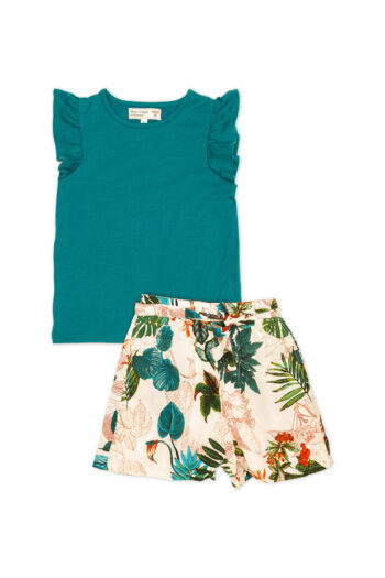 Σετ μπλούζα με σταθερό σορτς 36-38408 - Image 3