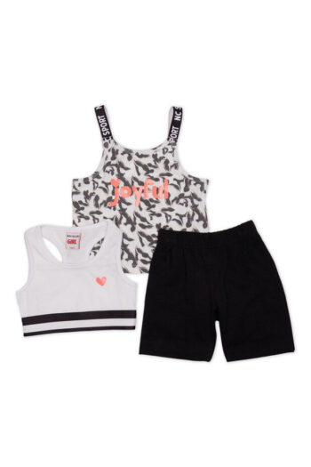 Σετ 3τεμ. 2 μπλούζες με ποδηλατικό κολάν πάνω από το γόνατο 36-8309 - Image 2