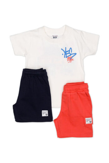 Σετ 3 τεμ. μπλούζα με 2 βερμούδες 36-837 - Image 3