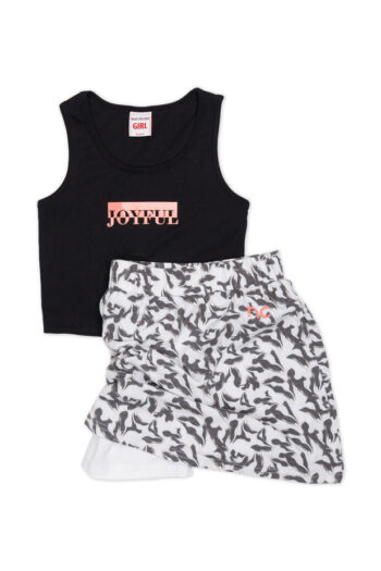 Σετ με φούστα-σορτς 36-8472 - Image 2