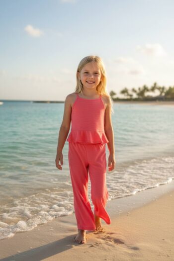 Σετ τοπ με παντελόνα 36-38409 - Image 2