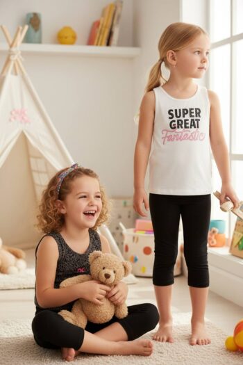 Σετ 3 τεμ. με κολάν και 2 μπλούζες 36-8402 - Image 3