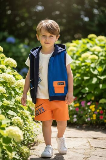 Σετ 3 τεμαχίων με γιλέκο 100%cotton