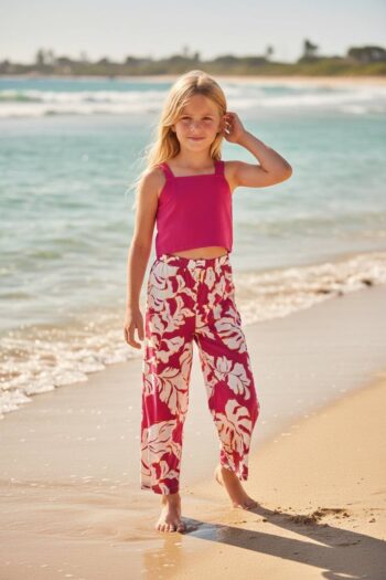 Σετ τοπ με παντελόνα 36-38404 - Image 1