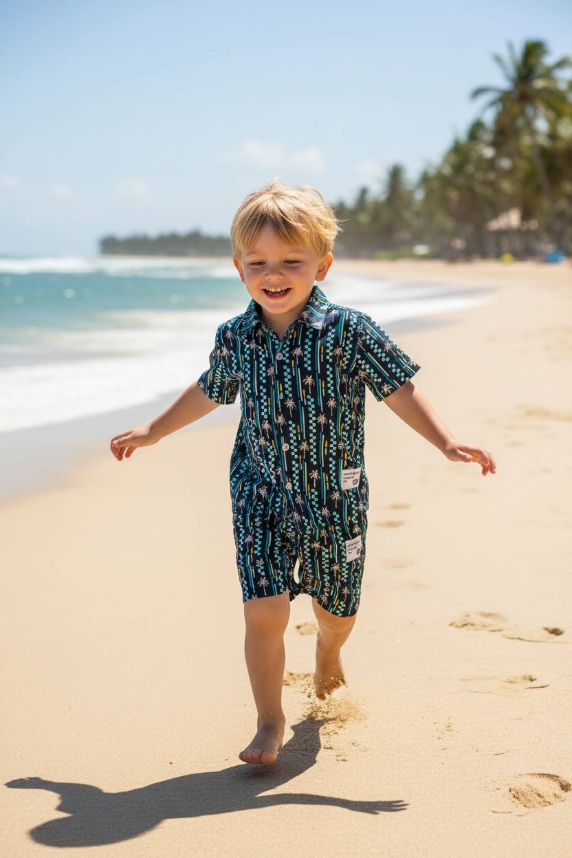 Σετ με πουκάμισο και βερμούδα σταθερή