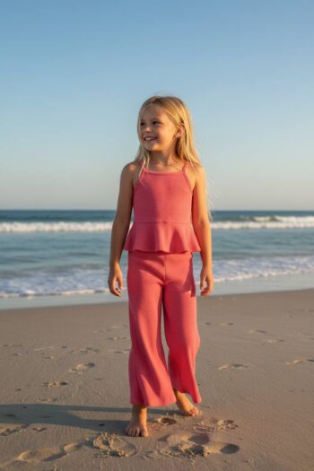 Σετ τοπ με παντελόνα 36-38409