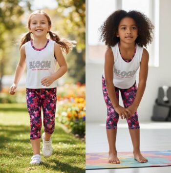 Σετ 3τεμ. με κολάν και 2 μπλούζες 36-8407 - Image 3