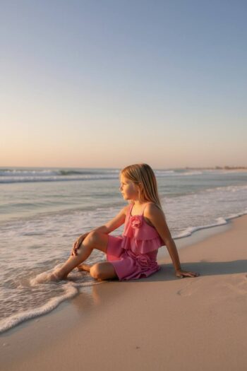 Σετ top με βολάνακια και Φούστα - Image 3