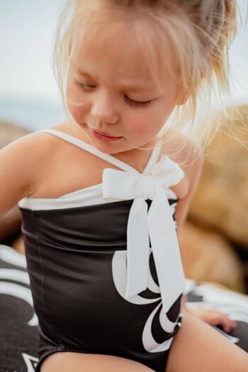 Ολόσωμο μαγιό black&white Bloom - Image 2